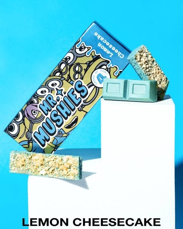 Mr. Mushies Lemon Mushroom Chocolate Bar