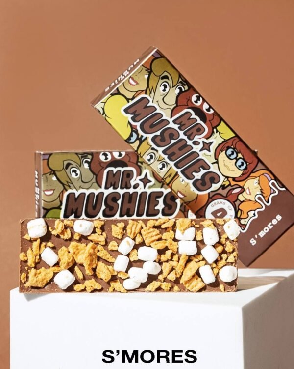 Mr. Mushies S'mores Mushroom Chocolate Bar